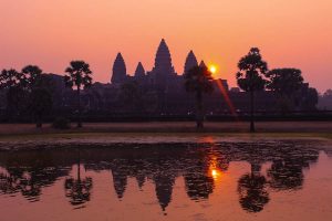 Sonnenaufgang Angkor Wat