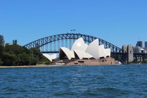 Sydney Opera House und Harbour Bridge